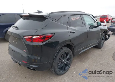 2021 Chevrolet Blazer Awd Rs from USA, damaged, VIN 3GNKBKRS8MS541113